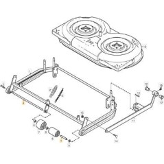 ALBERO ORIGINALE STIGA - 1134-0304-05 | Newgardenstore.eu