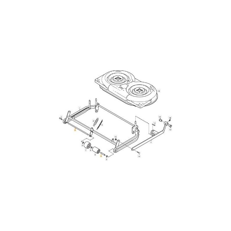 ORIGINAL STIGA SHAFT - 1134-0304-05
