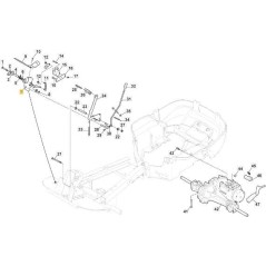STAFFA PEDALE PKEL VNN ORIGINALE STIGA - 387773557/0