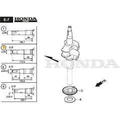 ORIGINAL STIGA KURBELWELLE – 118551805/0