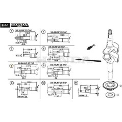 ORIGINAL STIGA KURBELWELLE – 118551803/0