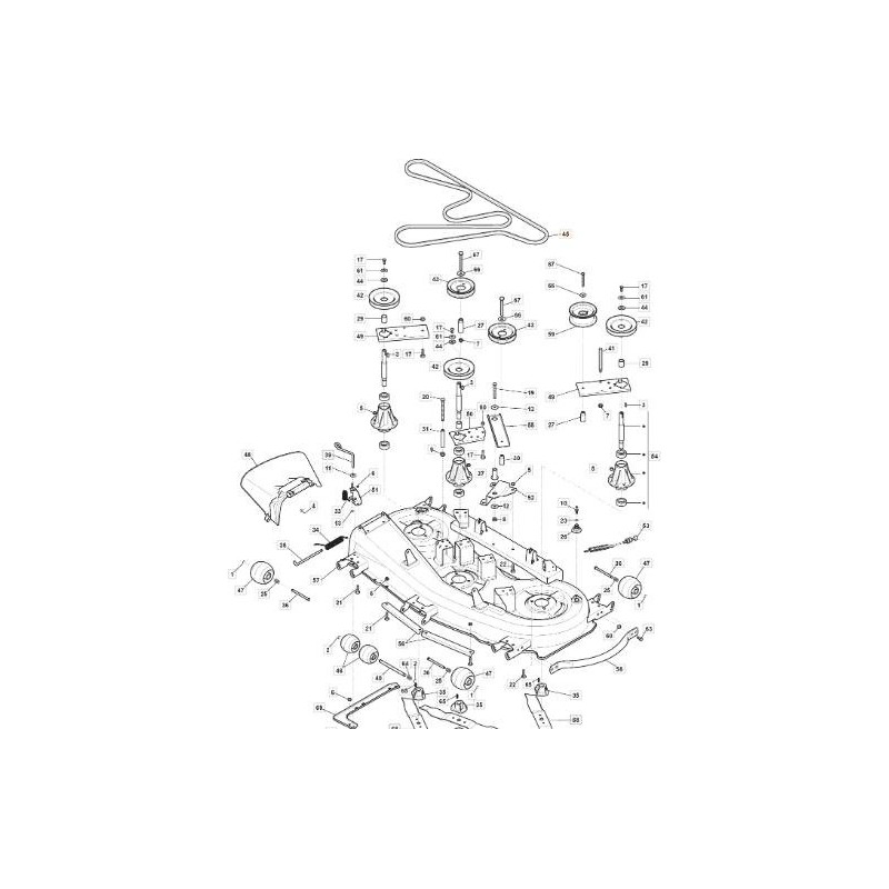 Keilriemen BRP 136 MTR118SD ORIGINAL STIGA – 135062027/0
