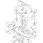 COURROIE trapézoïdale BRP 136 MTR118SD ORIGINE STIGA - 135062027/0