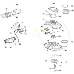 CARTE ÉLECTRONIQUE T 300 Li 20 ORIGINAL STIGA - 118811440/0 | Newgardenstore.eu
