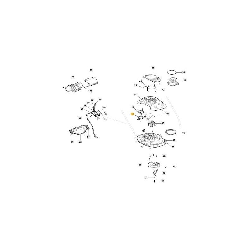 PLACA ELECTRÓNICA T 300 Li 20 ORIGINAL STIGA - 118811440/0