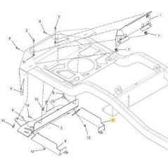 ORIGINAL STIGA BELT PROTECTION - 118830881/0