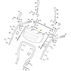 TABLEAU DE BORD ORIGINAL STIGA - 118820766/0 | Newgardenstore.eu
