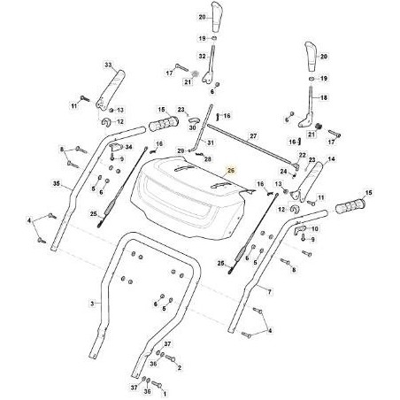 TABLEAU DE BORD ORIGINAL STIGA - 118820766/0 | Newgardenstore.eu