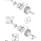 TOOL ATTACHMENT ASSY ORIGINALE STIGA - 1134-5886-01 BRACCIO DI ATTACCO
