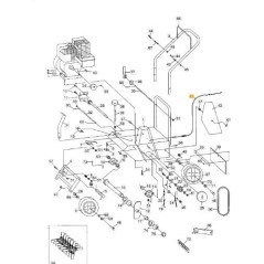 CABLE DE EMBRAGUE ORIGINAL STIGA - 1319-1652-01