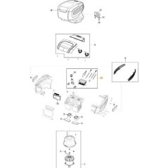 PARALLELPLATINE PH 700 ORIGINAL THRUST STIGA - 118811279/0