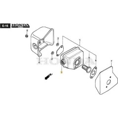 SILENZIATORE ORIGINALE STIGA - 118552076/0