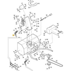 TUYAU HYDRAULIQUE 1/4 ORIGINE STIGA - 118890130/0 | Newgardenstore.eu