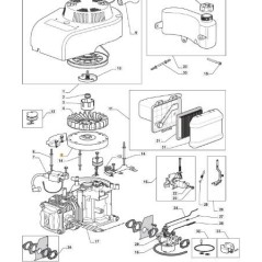 MAGNETISCHES SCHWUNGRAD _270020096-0001 ORIGINAL STIGA - 118550253/0