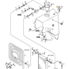 RÉSERVOIR DE VENTILATION ORIGINAL STIGA - 1134-7213-01 | Newgardenstore.eu