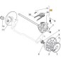 FR.TRACCIÓN GR. EMBRAGUE PARA PERROS MCS 50TR ORIGINAL STIGA - 181003095/0