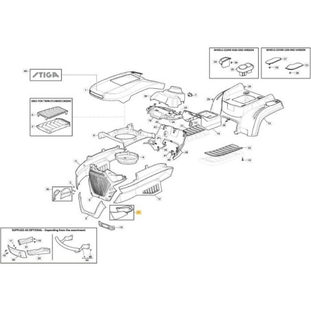 SCHEINWERFERBIRNE LINKS SD/MP ST ORIGINAL STIGA - 382185517/0 | Newgardenstore.eu