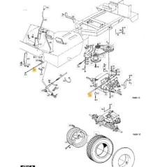 CAVO CAMBIO PARK (85-99) ORIGINALE STIGA - 1134-2031-02