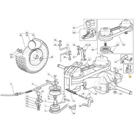 SCHALTER EL63 GT (RIC) ORIGINAL STIGA - 119700058/0 | Newgardenstore.eu