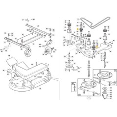 POLEA POWERGRIP GT2 P27-8M-30 COMPLETA ORIGINAL STIGA - 118830456/0 | Newgardenstore.eu