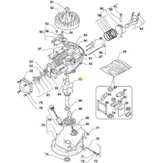 ORIGINAL COMP CRANKSHAFT STIGA - 118550889/0