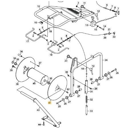 Stiga Rubber wheel for 500 series ORIGINAL STIGA - 1126-9177-01 | Newgardenstore.eu