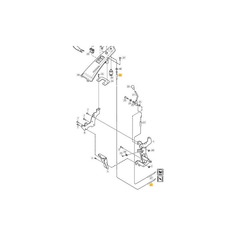 STIGA ORIGINAL VILLA STARTER CABLE - 1134-2872-04