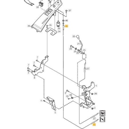 STIGA ORIGINAL VILLA STARTER CABLE - 1134-2872-04 | Newgardenstore.eu