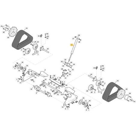 PISTONE SOLLEVAMENTO SNTH760 ORIGINALE STIGA - 183584801/0 | Newgardenstore.eu