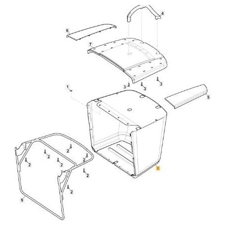 CONF. SACCO TELA NERO R72 170LT ORIGINALE STIGA - 184106078/0 | Newgardenstore.eu