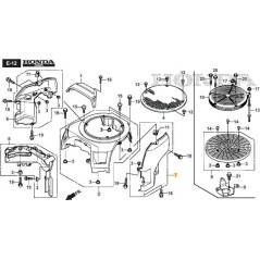 ORIGINAL STIGA LINKER UNTERER SCHUTZ – 118552121/0