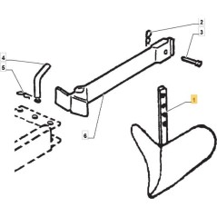 Charrue de buttage ORIGINAL STIGA - 1483-2294-01