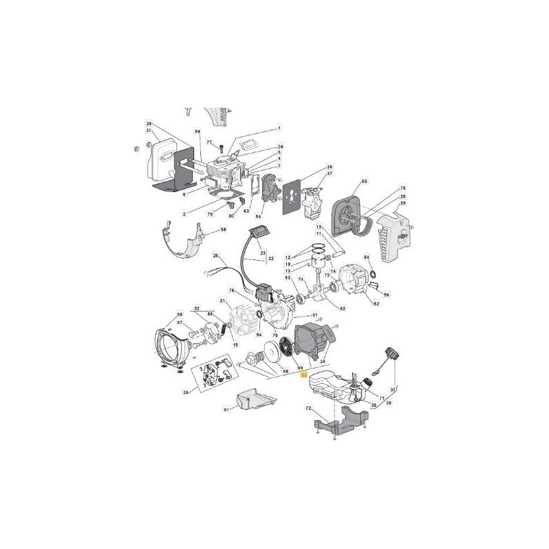 CARTER AVVIAMENTO KS20164BA -RICARICA ORIGINALE STIGA - 183058035/0