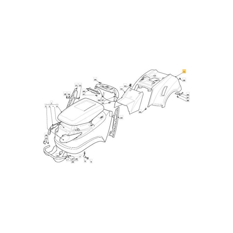 ENJOLIVEUR VERT 60123L NJ92 ORIGINE STIGA - 325110344/0