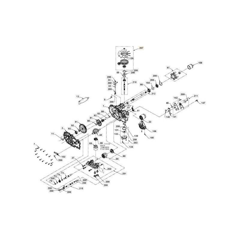 KIT VENTILATEUR/POULIE ORIGINAL STIGA - 118870252/0