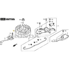 ORIGINAL STIGA MAGNETschwungrad – 118552176/0