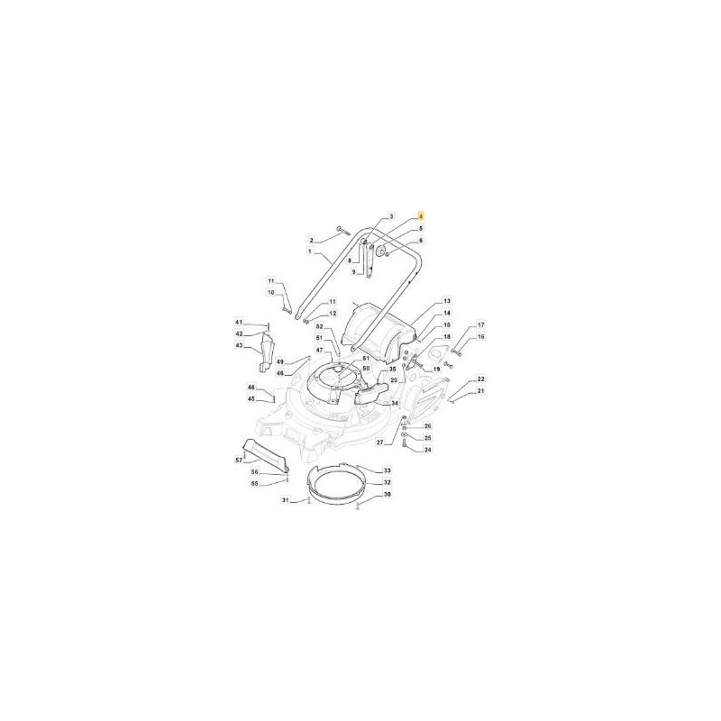 SOPORTE ANTIVIBRACIONES MANGO INFERIOR RSB GABY ORIGINAL STIGA - 322785285/0