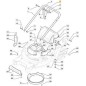 SOPORTE ANTIVIBRACIONES MANGO INFERIOR RSB GABY ORIGINAL STIGA - 322785285/0