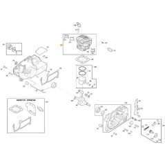 CYLINDER - SP466 ORIGINAL STIGA - 118805705/0