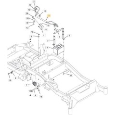 ORIGINAL STIGA BATTERY HARNESS - 118830855/0