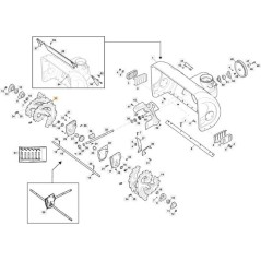 TARIÈRE GAUCHE ORIGINALE STIGA - 118820715/0 | Newgardenstore.eu