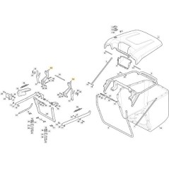 SUPPORTI SACCO KIT MP V3 ORIGINALE STIGA - 382785316/0