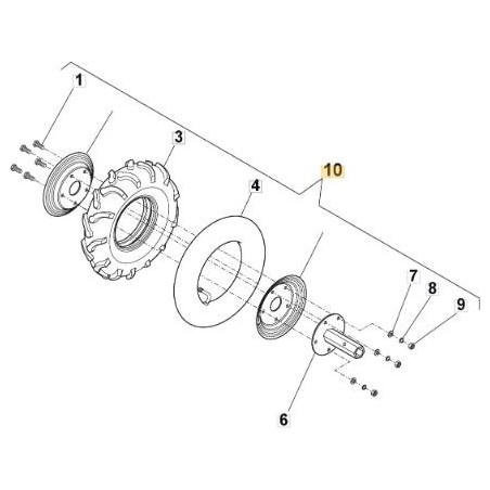 ORIGINAL STIGA-RADBAUGRUPPE – 118802880/0 | Newgardenstore.eu