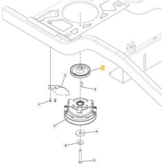 PULEGGIA MOTORE ORIGINALE STIGA - 118830915/0