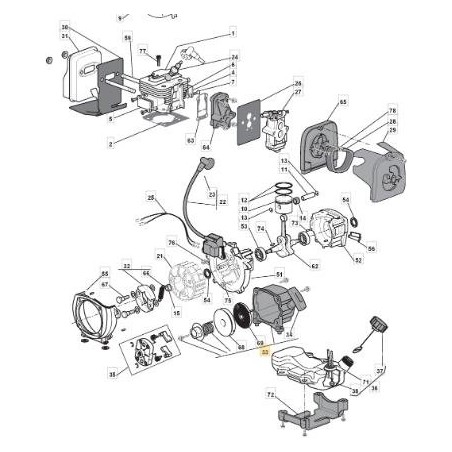 STARTER CARTER KS20164AA - ORIGINAL STIGA REFILL - 183058022/0 | Newgardenstore.eu