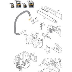 KZ HANDRAIL 2620-32100 - RdC ORIGINAL STIGA - 6995057