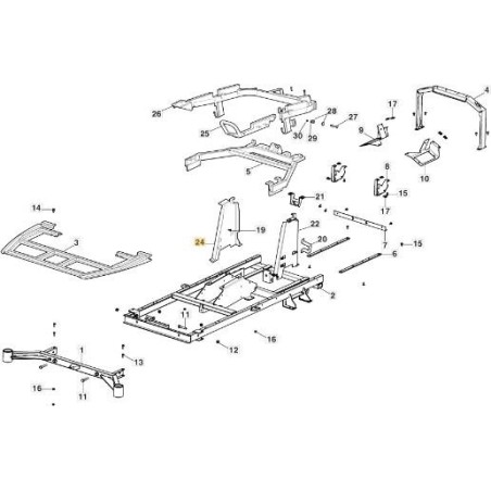 SUPPORT PILOTE DX GYRO 900 CTF ORIGINAL STIGA - 387785301/0 | Newgardenstore.eu