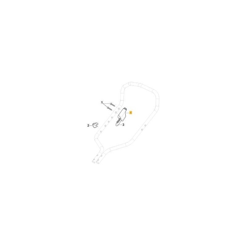 COMMUTATEUR D'ALLUMAGE MOTEUR IS-LS (L-1320) ORIGINE STIGA - 381600409/0