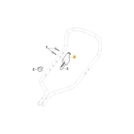INTERRUPTOR DE ENCENDIDO DEL MOTOR IS-LS (L-1320) ORIGINAL STIGA - 381600409/0 | Newgardenstore.eu