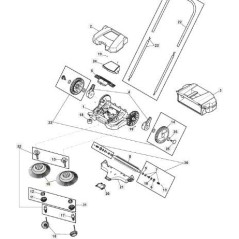 CEPILLOS SWP 355 ORIGINAL STIGA - 118820857/1